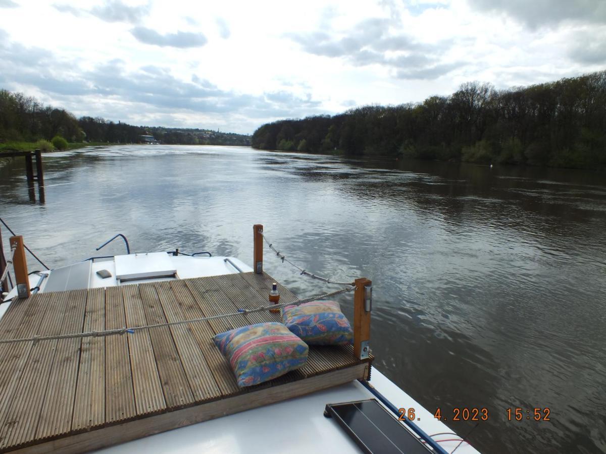 Zouw Hausboat Zakotven -Pouze Ubytovani Roudnice nad Labem Esterno foto