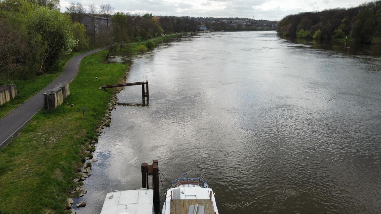 Zouw Hausboat Zakotven -Pouze Ubytovani Roudnice nad Labem Esterno foto